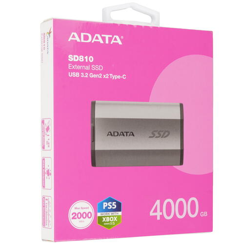 Купить 4000 ГБ Внешний SSD ADATA SD810  5458523. Характеристики, отзывы и цены в Донецке