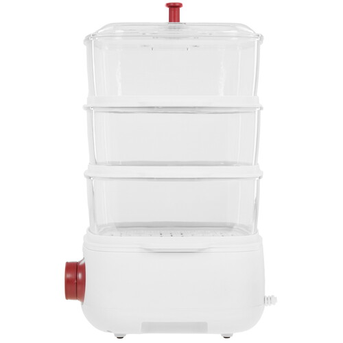 Купить Пароварка Kitfort КТ-6830 белый  9212794. Характеристики, отзывы и цены в Донецке