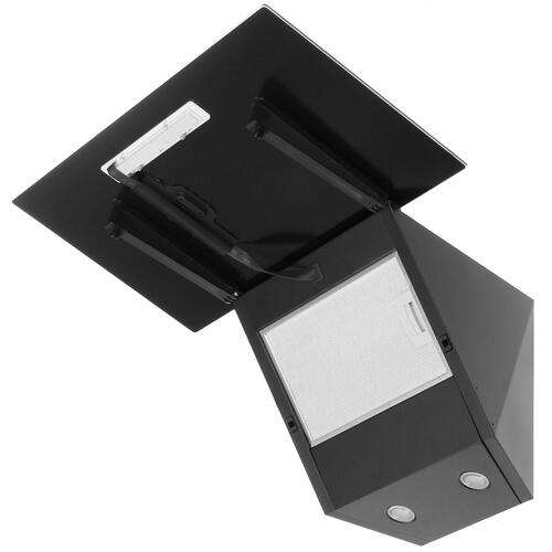 Купить Вытяжка наклонная MBS GARTENZIA 160 GLASS черный/черный  8163475. Характеристики, отзывы и цены в Донецке