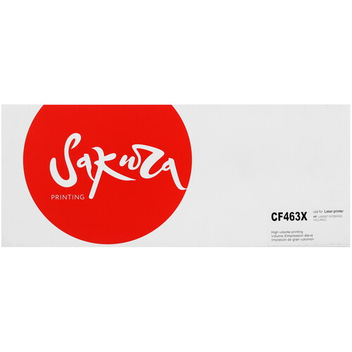Купить Картридж лазерный SAKURA CF463X пурпурный  5363517. Характеристики, отзывы и цены в Донецке