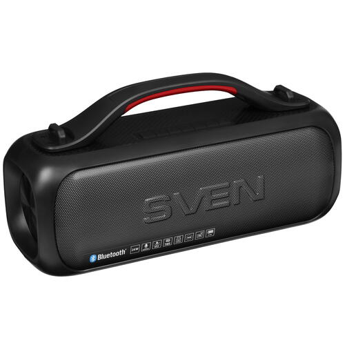 Купить Портативная колонка SVEN PS-360, черный  5412813. Характеристики, отзывы и цены в Донецке
