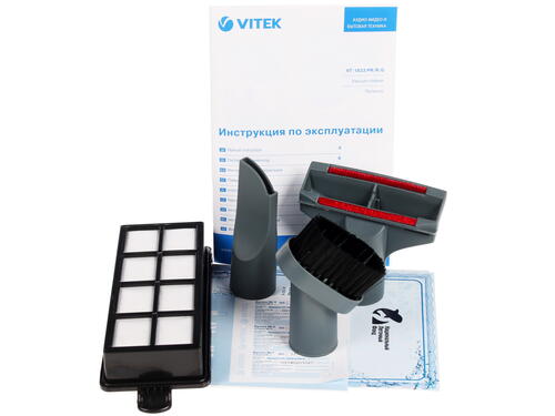 Купить Пылесос VITEK VT-1833 белый  1015105. Характеристики, отзывы и цены в Донецке
