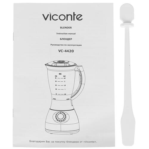 Купить Блендер стационарный Viconte VC-4420 белый  5360230. Характеристики, отзывы и цены в Донецке