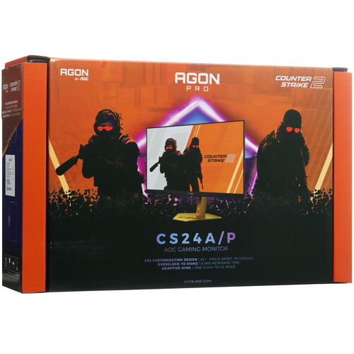 Купить 24.1" Монитор AOC CS24A/P черный  5631703. Характеристики, отзывы и цены в Донецке