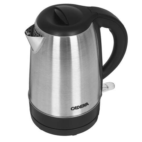 Купить Электрочайник CADENA KC330M черный  9227005. Характеристики, отзывы и цены в Донецке