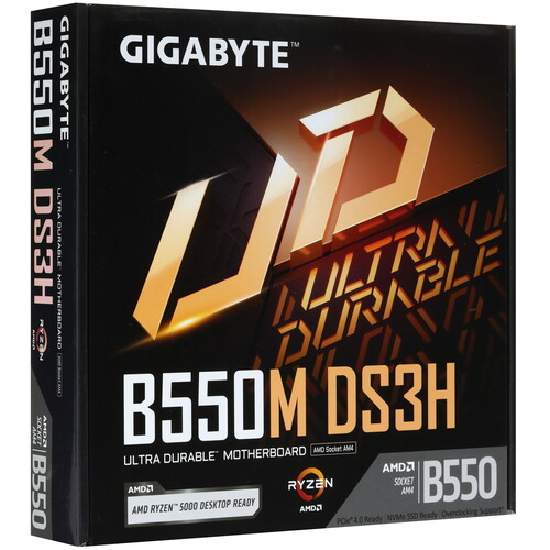 Купить Материнская плата GIGABYTE B550M DS3H (rev. 1.5)  5624564. Характеристики, отзывы и цены в Донецке
