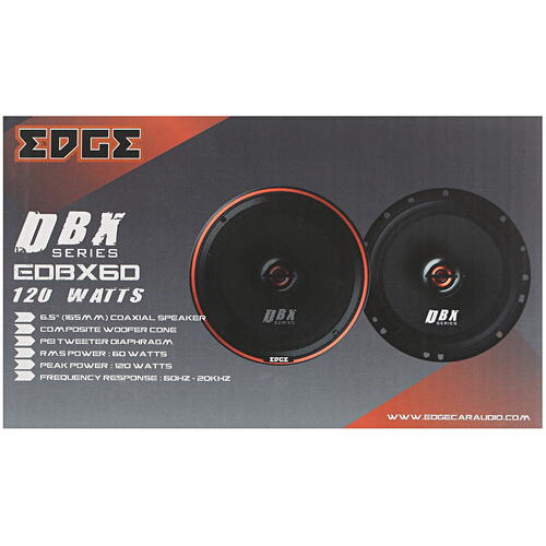 Купить Коаксиальная акустическая система EDGE EDBX6D-E2  5400622. Характеристики, отзывы и цены в Донецке