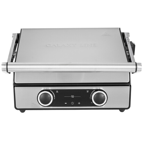 Купить Гриль GALAXY LINE GL2989 серебристый  9267746. Характеристики, отзывы и цены в Донецке