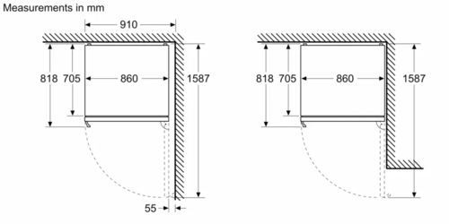 Купить Холодильник с морозильником   Bosch KGP86AXB0N черный  9258310. Характеристики, отзывы и цены в Донецке