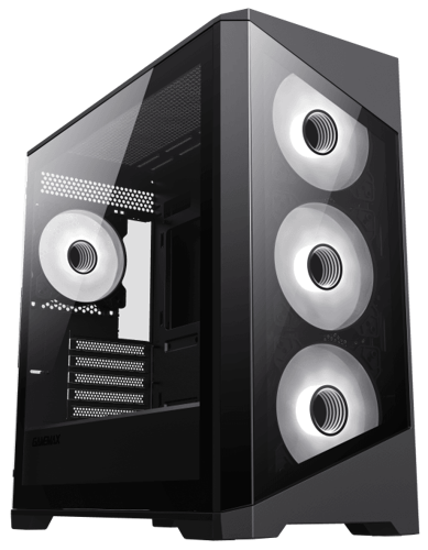 Купить Корпус GameMax Destroyer TGB [ГС-00007421] черный  9063346. Характеристики, отзывы и цены в Донецке