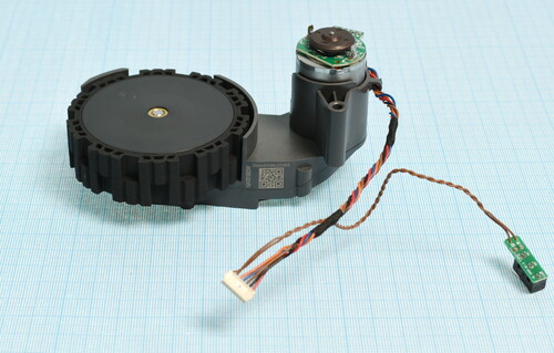 Купить Двигатель (В сборе с колесом L) для пылесоса-робота Roborock Q8 Max  9156593. Характеристики, отзывы и цены в Донецке