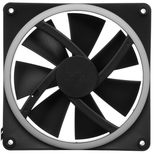 Купить Комплект вентиляторов NZXT F140 RGB DUO Double pack [RF-D14DF-B1] черный  5610399. Характеристики, отзывы и цены в Донецке