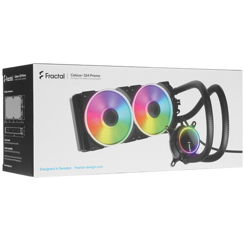 Купить Система охлаждения Fractal Design Celsius+ S24 Prisma черная  1677994. Характеристики, отзывы и цены в Донецке