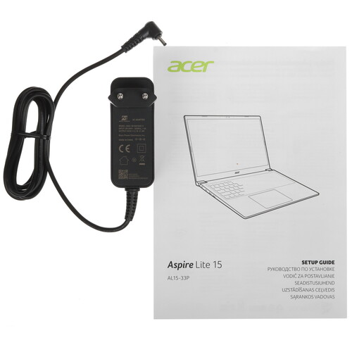 Купить 15.6" Ноутбук Acer Aspire Lite 15 AL15-33P-370N серый  5617106. Характеристики, отзывы и цены в Донецке