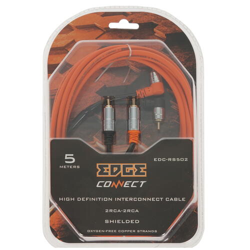 Купить Кабель   EDGE RCA x2 - RCA x2 черный  5366955. Характеристики, отзывы и цены в Донецке