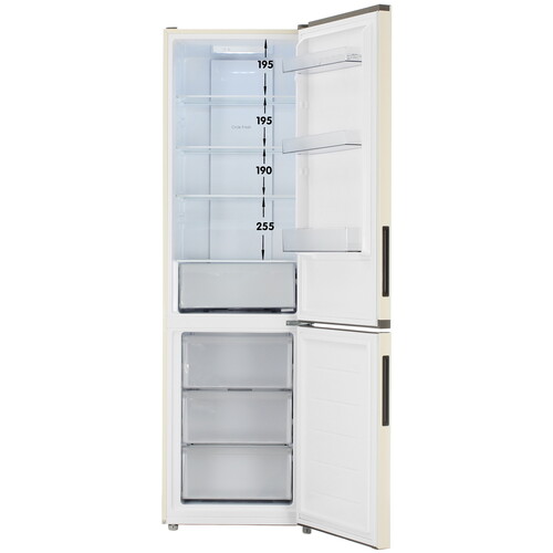 Купить Холодильник с морозильником   Candy CFN6200C бежевый  9248217. Характеристики, отзывы и цены в Донецке