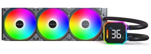 Купить Система охлаждения Montech HyperFlow Digital 360 черная  5633181. Характеристики, отзывы и цены в Донецке