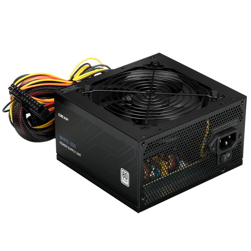 Купить Блок питания DEXP ATX White 350  черный  5434459. Характеристики, отзывы и цены в Донецке