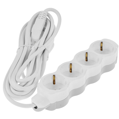 Купить Удлинитель TDM ELECTRIC Люкс SQ1303-4021 белый  9277193. Характеристики, отзывы и цены в Донецке