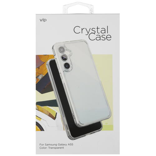 Купить Накладка  VLP Crystal Case для Samsung Galaxy A55 прозрачный  5460460. Характеристики, отзывы и цены в Донецке