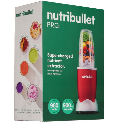 Купить Блендер стационарный Nutribullet NB908R красный  5495939. Характеристики, отзывы и цены в Донецке