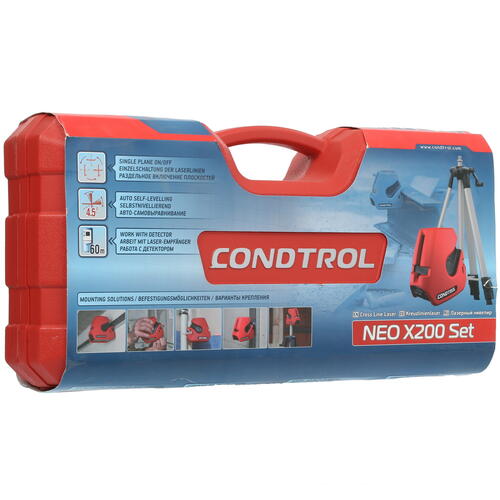 Купить Лазерный нивелир Condtrol Neo X200 Set  5083121. Характеристики, отзывы и цены в Донецке