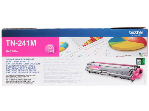 Купить Картридж лазерный Brother TN-241M пурпурный  6613574. Характеристики, отзывы и цены в Донецке
