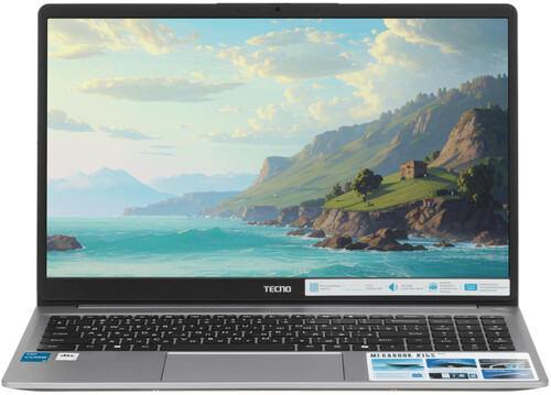 Купить 15.6" Ноутбук Tecno Megabook K15SRA серый  5619841. Характеристики, отзывы и цены в Донецке