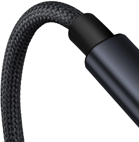 Купить Кабель круглый Baseus USB Type-C - USB Type-C черный 1 м  5627539. Характеристики, отзывы и цены в Донецке