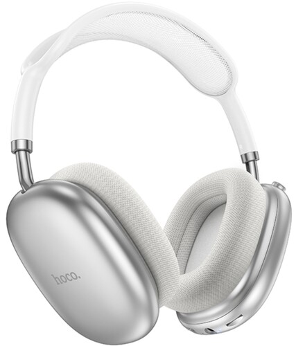 Купить Беспроводные/проводные наушники HOCO W55 серебристый 2024  5485121. Характеристики, отзывы и цены в Донецке