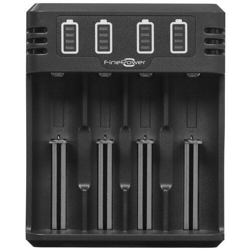 Купить Зарядное устройство FinePower E4  5096995. Характеристики, отзывы и цены в Донецке