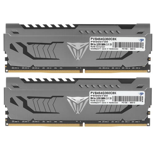 Купить Оперативная память Patriot Viper Steel [PVS464G360C8K] 64 ГБ  1647935. Характеристики, отзывы и цены в Донецке