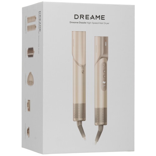 Купить Фен Dreame High-Speed Hair Dryer Dazzle золотистый  5625259. Характеристики, отзывы и цены в Донецке