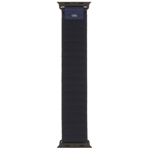 Купить Ремешок Apple для Apple Watch 44/ 45/ 46/ 49mm синий/черный  5628909. Характеристики, отзывы и цены в Донецке