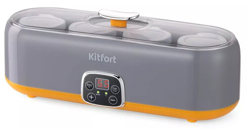 Купить Йогуртница Kitfort КТ-6040 серый  9090945. Характеристики, отзывы и цены в Донецке