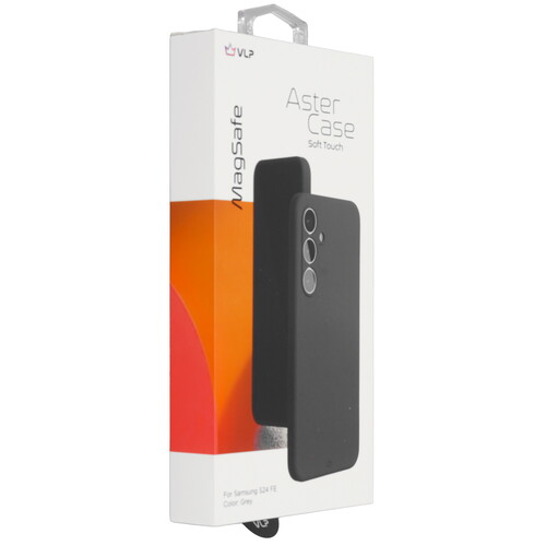 Купить Накладка  VLP Aster Case для Samsung Galaxy S24 FE серый  5497767. Характеристики, отзывы и цены в Донецке