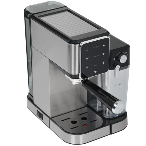Купить Кофеварка рожковая Reoka RKEM-500 серебристый  9071638. Характеристики, отзывы и цены в Донецке