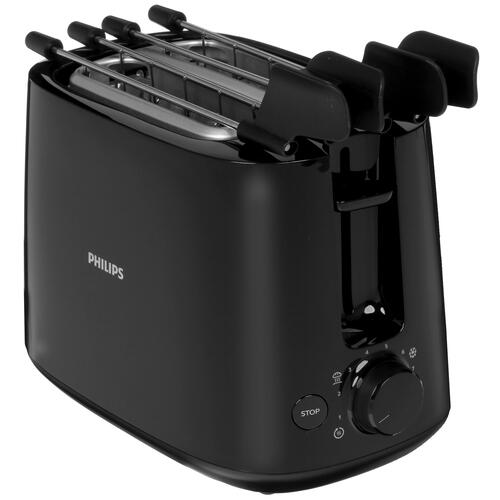 Купить Тостер Philips HD2583/90 черный  8172072. Характеристики, отзывы и цены в Донецке