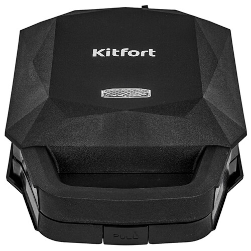 Купить Вафельница Kitfort КТ-3653 черный  9287554. Характеристики, отзывы и цены в Донецке
