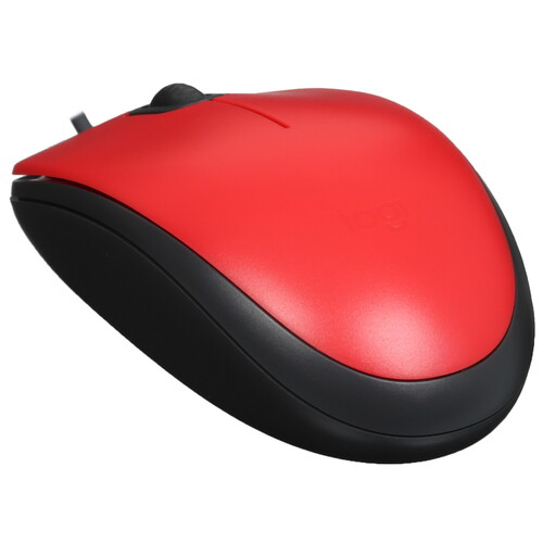 Купить Мышь проводная Logitech M110s Red  5455182. Характеристики, отзывы и цены в Донецке