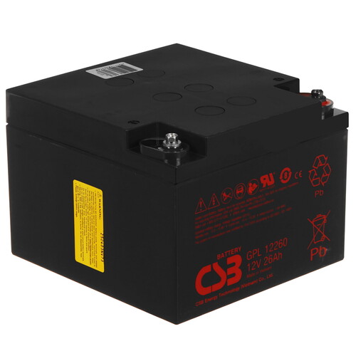Купить Аккумуляторная батарея для ИБП CSB GPL 12260  9281114. Характеристики, отзывы и цены в Донецке