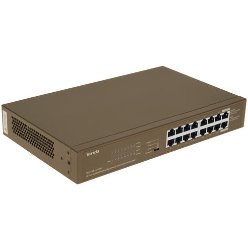 Купить Коммутатор Tenda TEG1116P-16-150W  9914243. Характеристики, отзывы и цены в Донецке