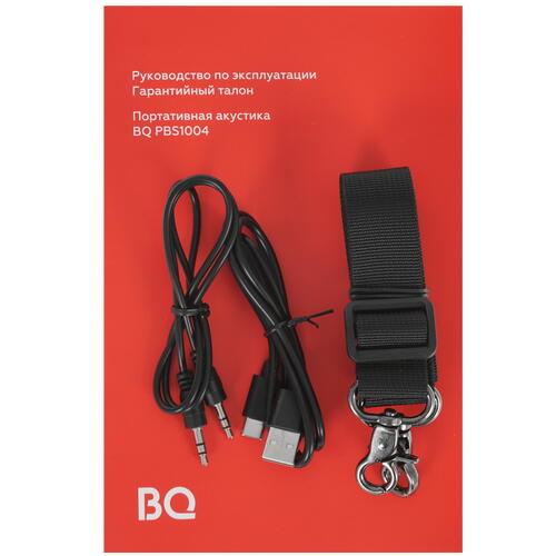 Купить Портативная колонка BQ PBS1004, черный  9915878. Характеристики, отзывы и цены в Донецке