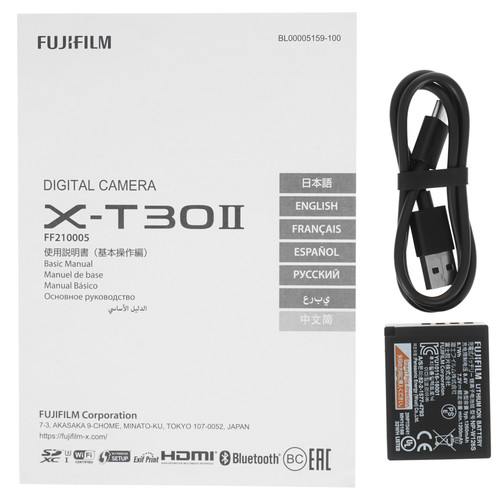 Купить Беззеркальный фотоаппарат Fujifilm X-T30 II Kit 15-45mm серебристый  5065576. Характеристики, отзывы и цены в Донецке