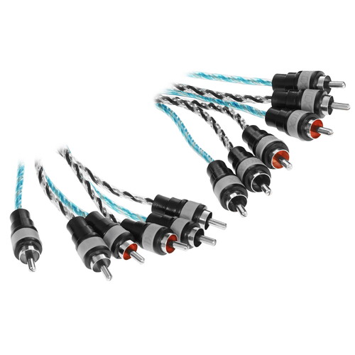 Купить Кабель   Kicx RCA x6 - RCA x6 черный  9103146. Характеристики, отзывы и цены в Донецке