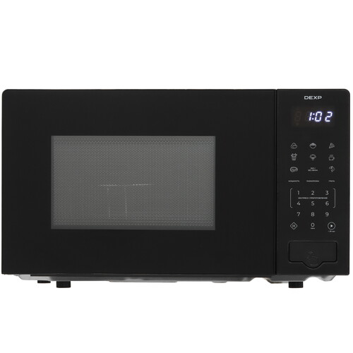 Купить Микроволновая печь DEXP EG-80 черный  9073692. Характеристики, отзывы и цены в Донецке