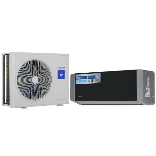 Купить Кондиционер настенный сплит-система DEXP AC-DP9INV черный  9189992. Характеристики, отзывы и цены в Донецке