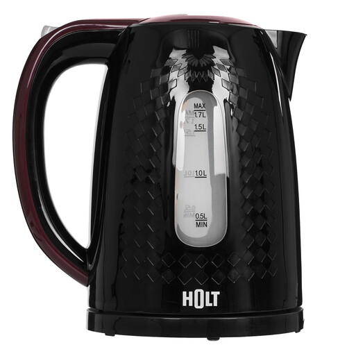 Купить Электрочайник Holt HT-KT-013 черный  9283439. Характеристики, отзывы и цены в Донецке