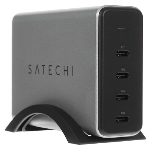 Купить Сетевое зарядное устройство Satechi 165W 4-Port серый  5048661. Характеристики, отзывы и цены в Донецке