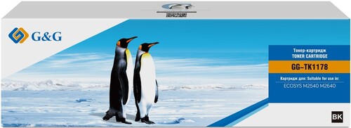 Купить Тонер-картридж лазерный G&G GG-TK1178 черный, с чипом  9307272. Характеристики, отзывы и цены в Донецке